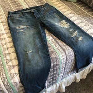 Abercrombie & Fitch boyfriend crop, size 27/4